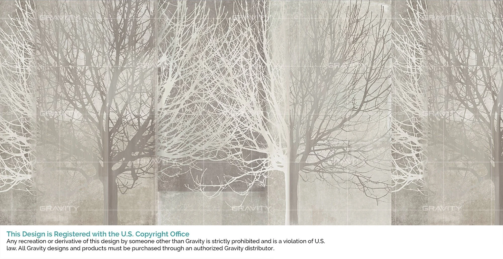 G1-22-03 Side By Side • Greige — Gravity Digital Walls